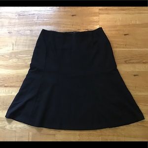 NWOT Pendleton Gabriella Black A-Line Wool Skirt